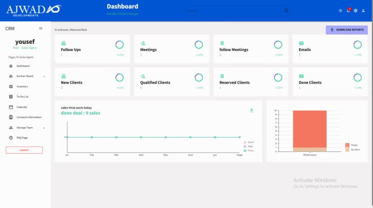 CRM for Real Estate Company hero image